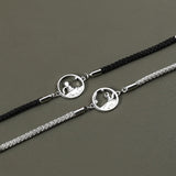 2Pcs Little Prince & Fox Couple Bracelets Wedding Jewelry Friendship Gift