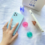 2Pcs Transparent Phone Holder Silicone Resin Mold Sublimation Moulds