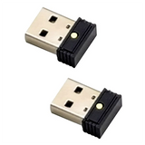 2Pcs USB Mouse Jiggler, Undetectable Computer Mouse Mover, Keep Computer Awake