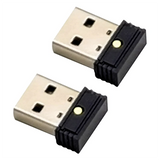 2Pcs USB Mouse Jiggler, Undetectable Computer Mouse Mover, Keep Computer Awake