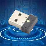 2Pcs USB Mouse Jiggler, Undetectable Computer Mouse Mover, Keep Computer Awake