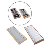 Velvet Glasses Jewelry Tray Organizer 2 Pcs
