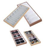 Velvet Glasses Jewelry Tray Organizer 2 Pcs