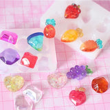 2Pcs Wave Gem Jewelry Silicone Mold for DIY Earrings and Pendants