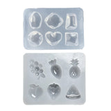 2Pcs Wave Gem Jewelry Silicone Mold for DIY Earrings and Pendants