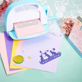 2Pcs Welcome Cat Metal Cutting Dies for Scrapbooking DIY Cards Making