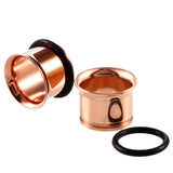 2Pcs Surgical Steel Ear Plugs Gauges Earrings