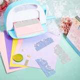 2Pcs Love Edge Border Metal Cutting Dies for Scrapbooking Wedding Cards DIY