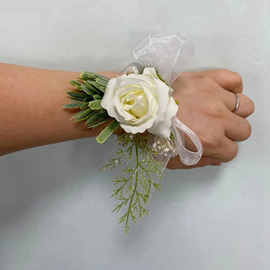 High-End Wedding Corsage Bridesmaid Man Flower Rose Wrist Flower Men's Corsage