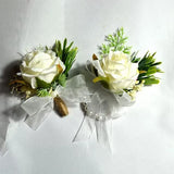 High-End Wedding Corsage Bridesmaid Man Flower Rose Wrist Flower Men's Corsage
