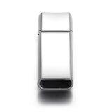 2Pcs Stainless Steel Magnetic Clasps 12*6mm Flat Hole DIY Jewelry Making