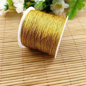 80/40m Rope Cord Gift Packing String Beading Thread Jewelry Making DIY Bracelet