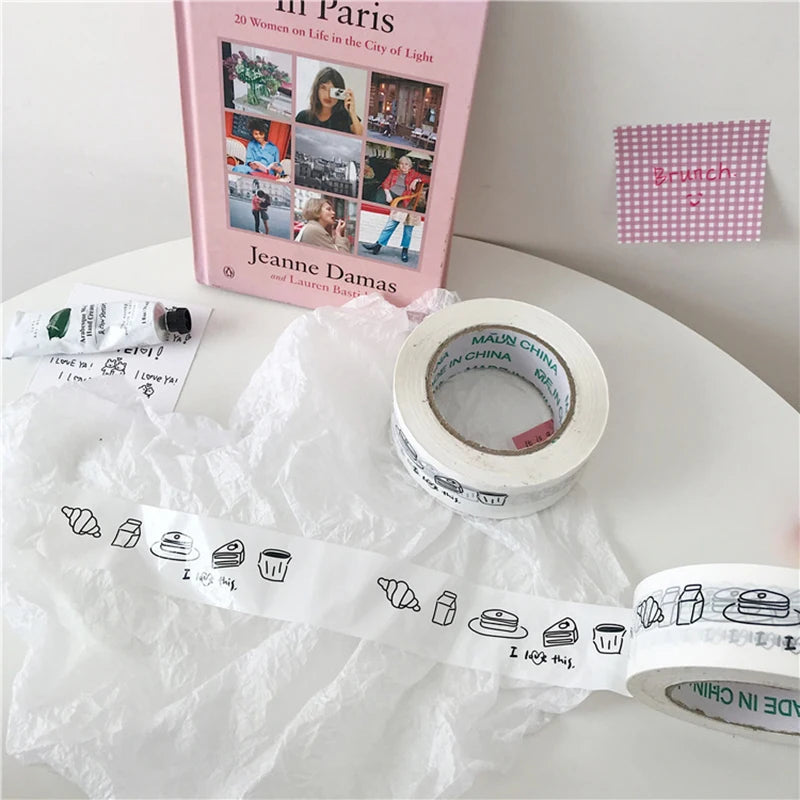 Cartoon Style Sealing Tapes for Gifts and Desserts