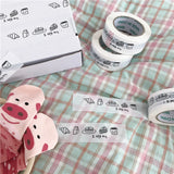 Cartoon Style Sealing Tapes for Gifts and Desserts