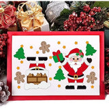 22Pcs Santa Claus Cutting Dies for DIY Scrapbooking Metal Christmas Chimney