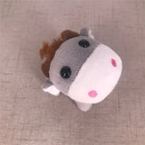 Plush Donkey Keychain, Chain Ring Accessory