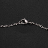 Double Heart Rose Cremation Urn Necklace Pendant Ashes Memorial