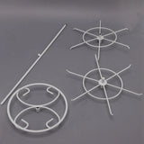 Double Metal Jewelry Frame Display Stand