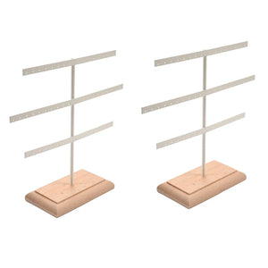 52 Hook Earring Jewelry Organizer Necklace Display Stand Holder