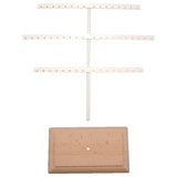 52 Hook Earring Jewelry Organizer Necklace Display Stand Holder