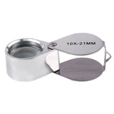 2X Jewellers Jewelry Loupe Magnifier Eye Magnifying Glass 10X 21Mm