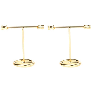2X Jewelry Display Stand Earring Necklace Storage Small