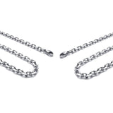 Stainless Steel Necklace - Width 5mm - Length