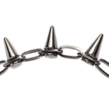 Metal Spikes Studs Rivets Punk Goth Necklace Choker Collar