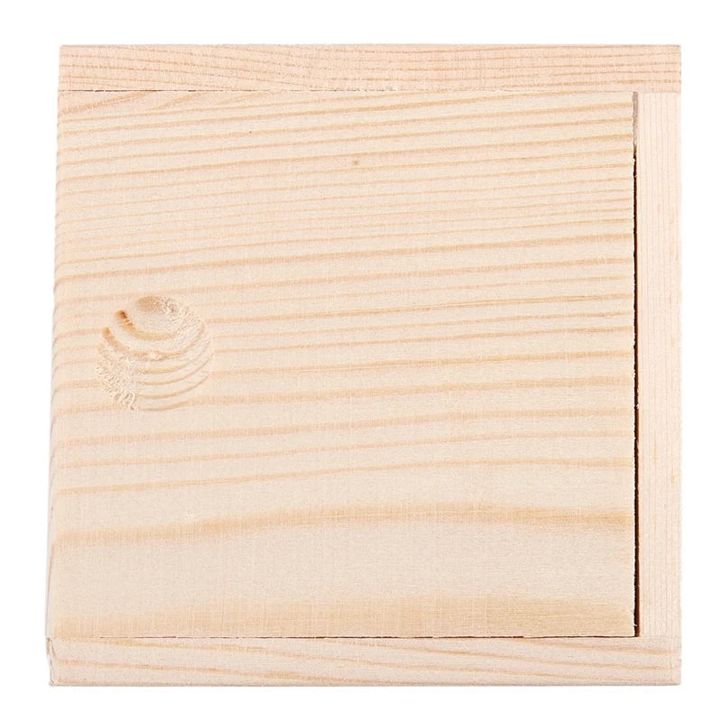 Small Wooden Storage Box for Jewelry and Gadgets