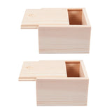 Small Wooden Storage Box for Jewelry and Gadgets