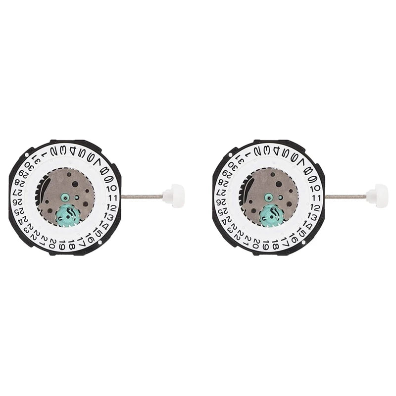 2X Watch Movement SL28 Quartz Watch Movement For Watch Repair Men