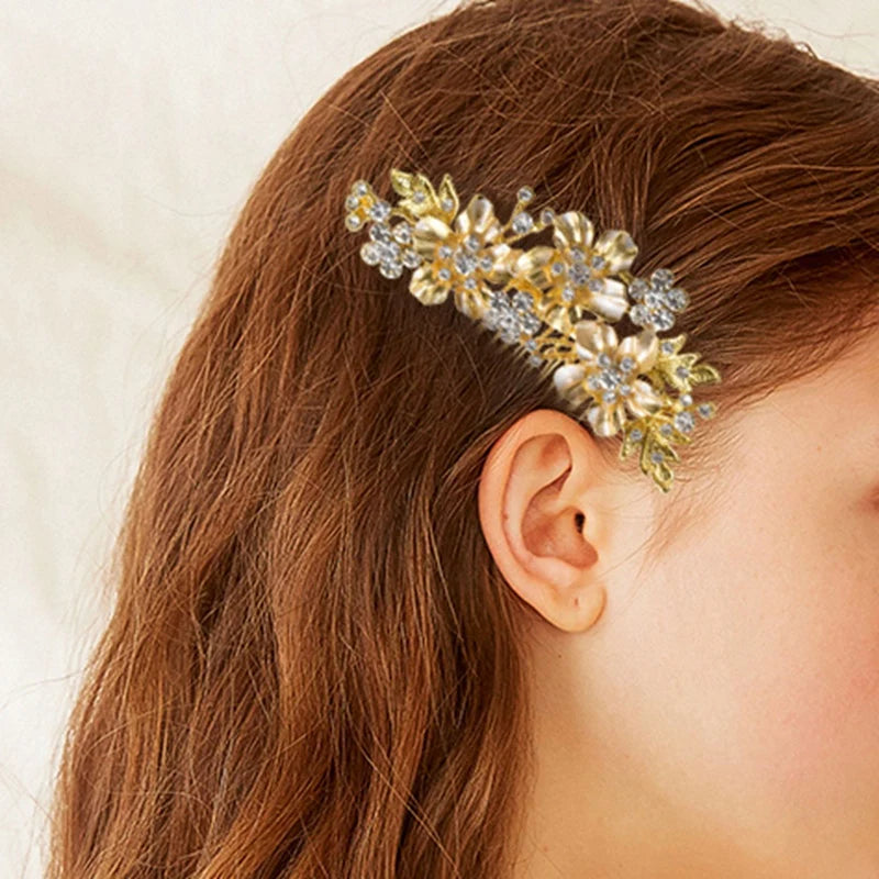Wedding Bridal Hair Combs Vintage Crystal Hairpins Prom Jewelry