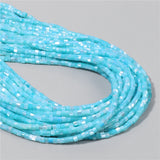 2X3mm Natural Shell Beads Dyed Heishi Beads Spacer Loose Rondelle Bead