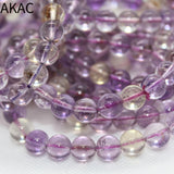 Natural Citrine Amethyst Quartz Bracelet Beads 8-9mm
