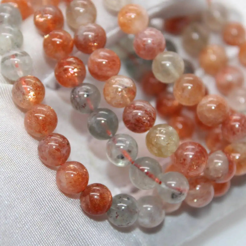 Arusha Golden Sunstone Bracelet Beads 8-8.5mm