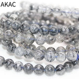 Natural Rutilated Quartz Bracelet 7-7.8mm Rutile Quartz
