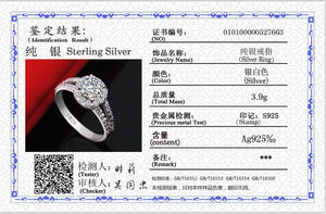 Tibetan Silver Wedding Band with Cubic Zircon