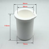 High Purity Quartz Silica Melting Crucible 2kg