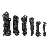 2m Round Leather Cord Thread 1-8mm Brown Rope String DIY Jewelry Making