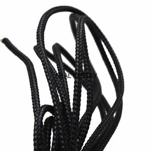 4*4mm Braided Leather Rope Steel Wire Cords for Jewelry Making