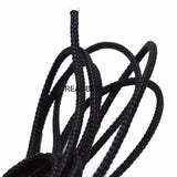 4*4mm Braided Leather Rope Steel Wire Cords for Jewelry Making