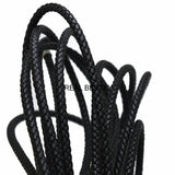 5mm Braided Leather Cord for Bracelet & Necklace Making