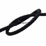 5mm Braided Leather Cord for Bracelet & Necklace Making