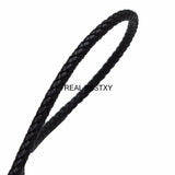 5mm Braided Leather Cord for Bracelet & Necklace Making
