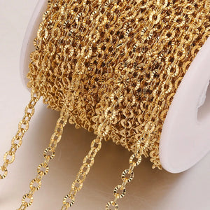 2m Stainless Steel O Shape Oval Chain for Jewelry Making