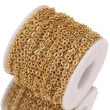 2m Stainless Steel O Shape Oval Chain for Jewelry Making