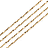 2m Stainless Steel 0.5mm Cable Chain for Jewelry Making