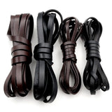 2m Cow Leather Flat Thong Cord DIY Bracelet Findings Rope String