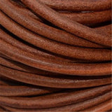 2m/lot Natural Cow Leather Cord Bracelet Necklace Findings