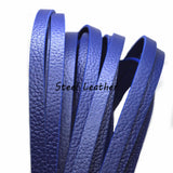 2m/lot 10*2.5mm Flat Leather Cord for DIY Necklace Bracelet Making